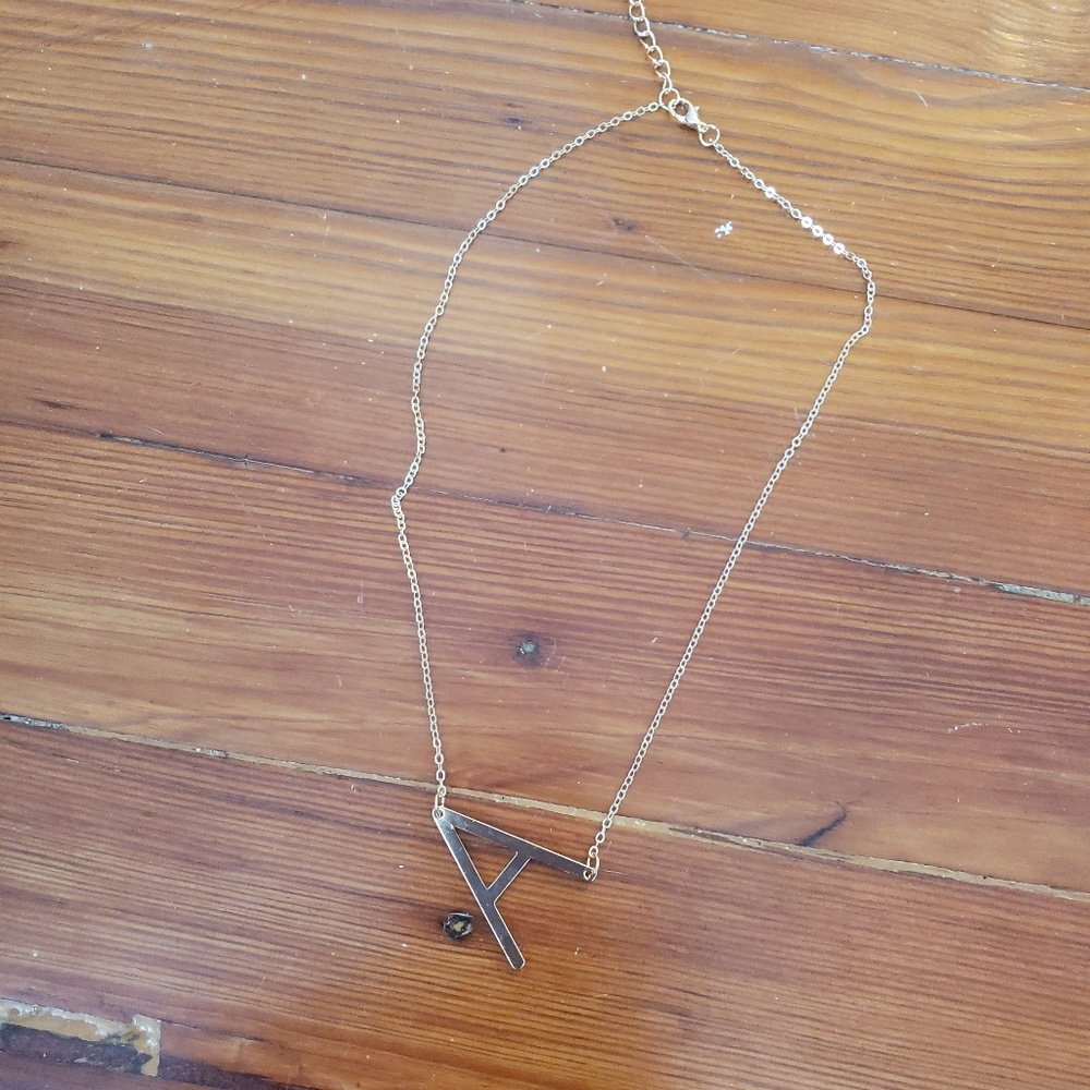 A inital necklace